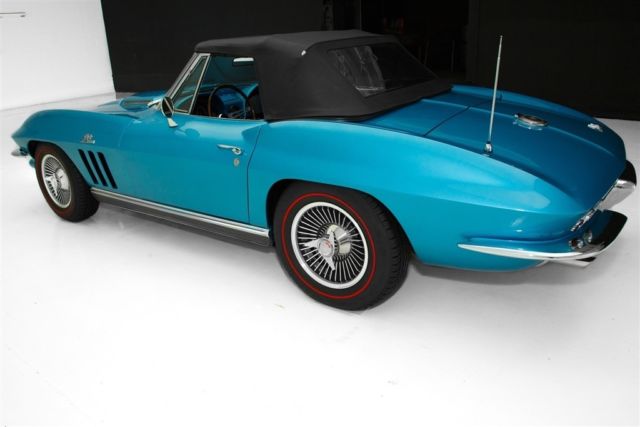 1966 Blue Chevrolet Corvette Convertible