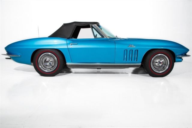 1966 Blue Chevrolet Corvette Convertible