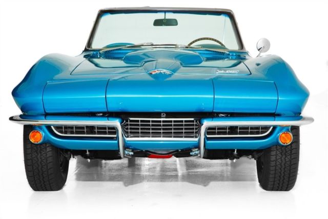 1966 Blue Chevrolet Corvette Convertible