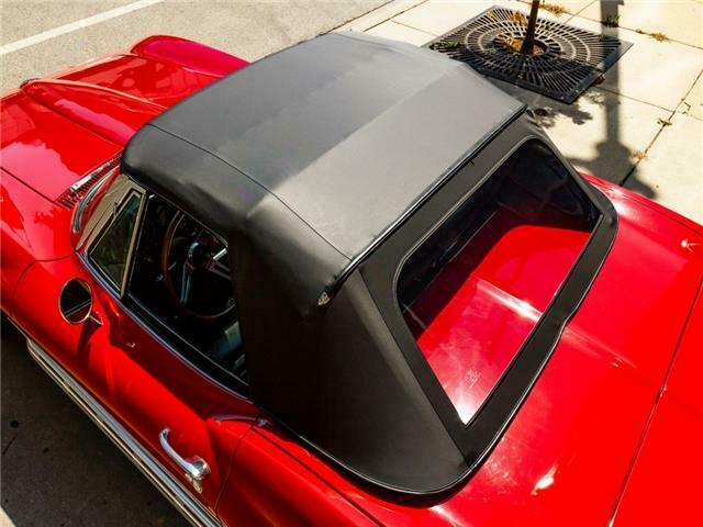 1966 Red Chevrolet Corvette --