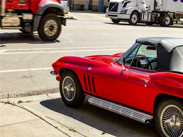 1966 Red Chevrolet Corvette --