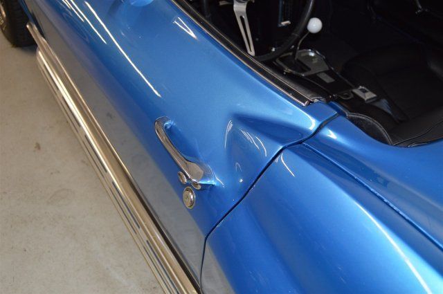 1966 Blue Chevrolet Corvette --