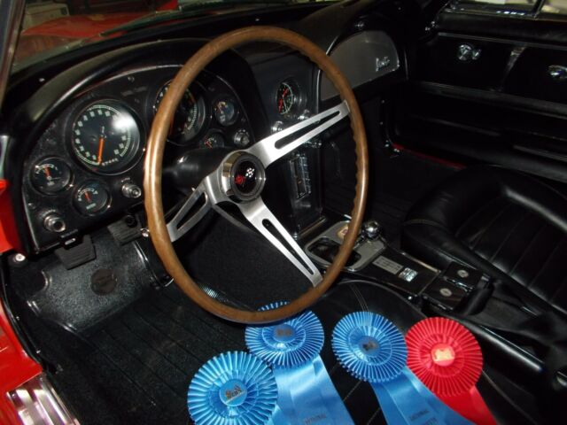 1966 Red Chevrolet Corvette Convertible