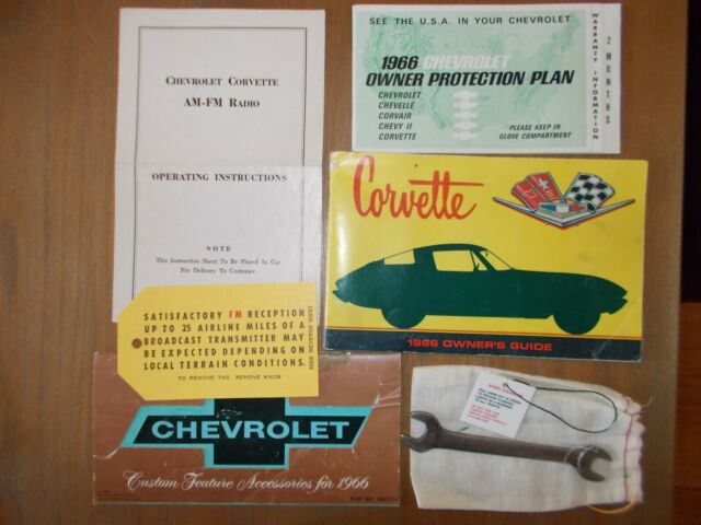 1966 Red Chevrolet Corvette Convertible