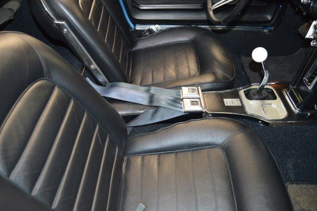 1966 Blue Chevrolet Corvette --