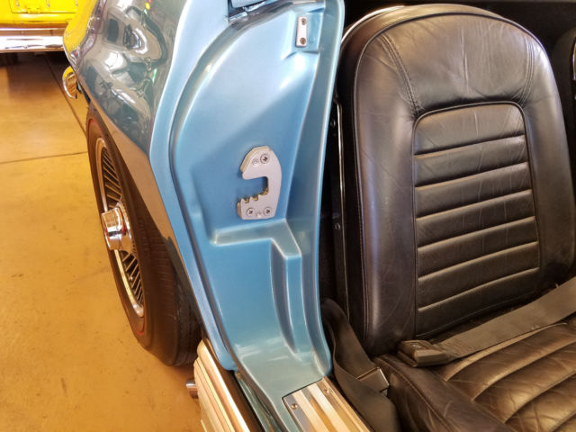 1966 Blue Chevrolet Corvette Convertible