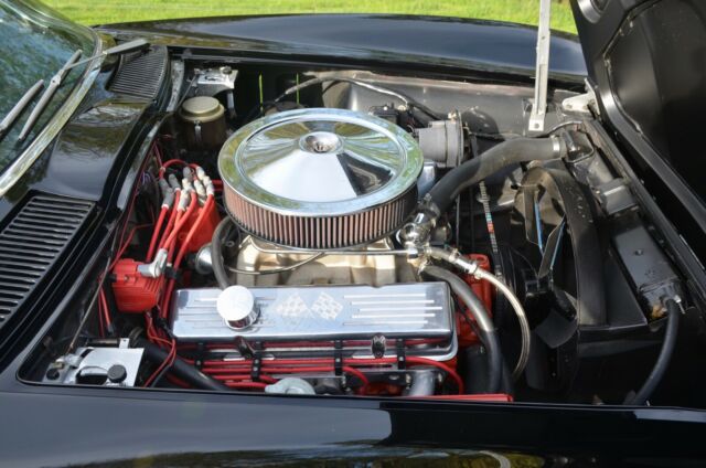 1966 Black Chevrolet Corvette Convertible