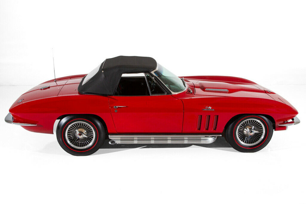 1966 Red Chevrolet Corvette Convertible