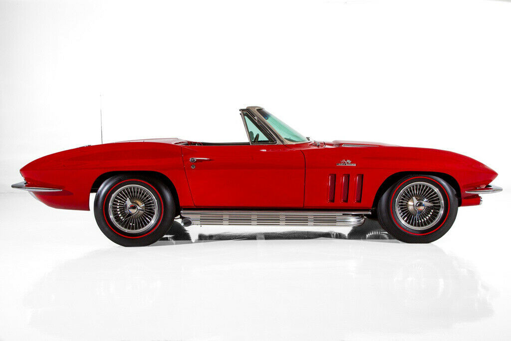 1966 Red Chevrolet Corvette Convertible