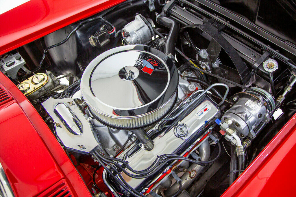 1966 Red Chevrolet Corvette Convertible