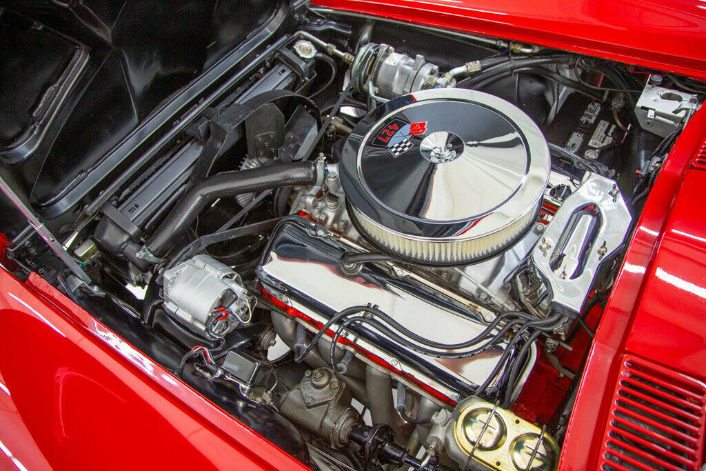 1966 Red Chevrolet Corvette Convertible