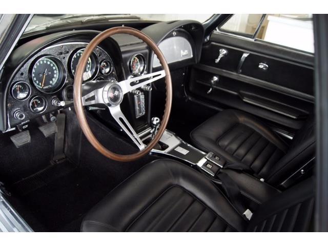 1966 Silver Chevrolet Corvette Convertible