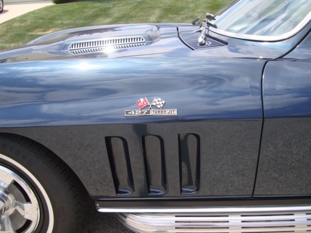 1966 Laguna Blue Chevrolet Corvette Coupe