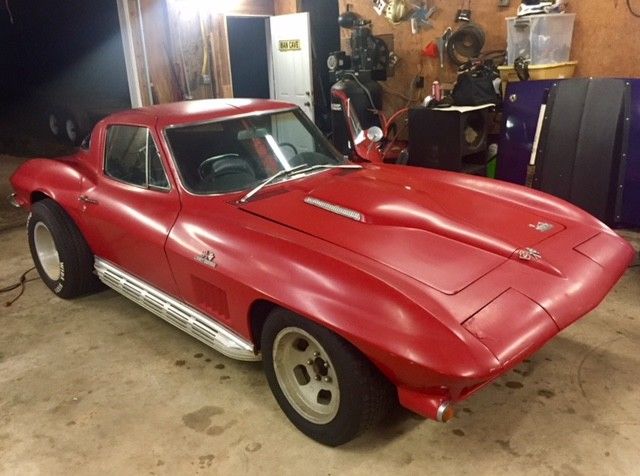 1966 Red Chevrolet Corvette Coupe