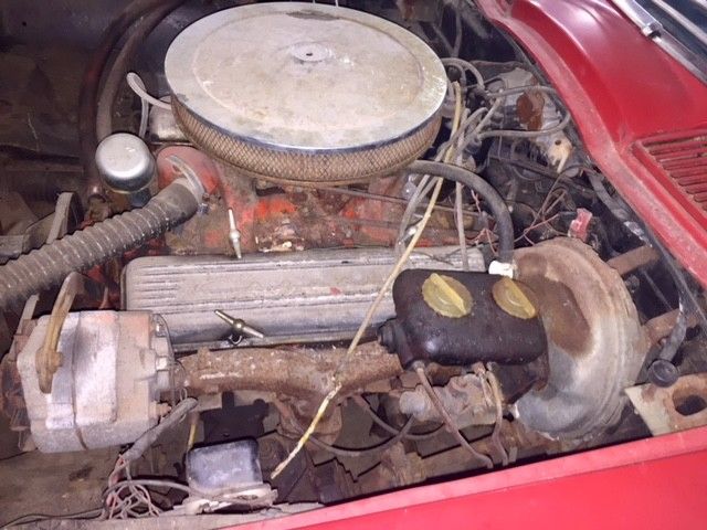 1966 Red Chevrolet Corvette Coupe