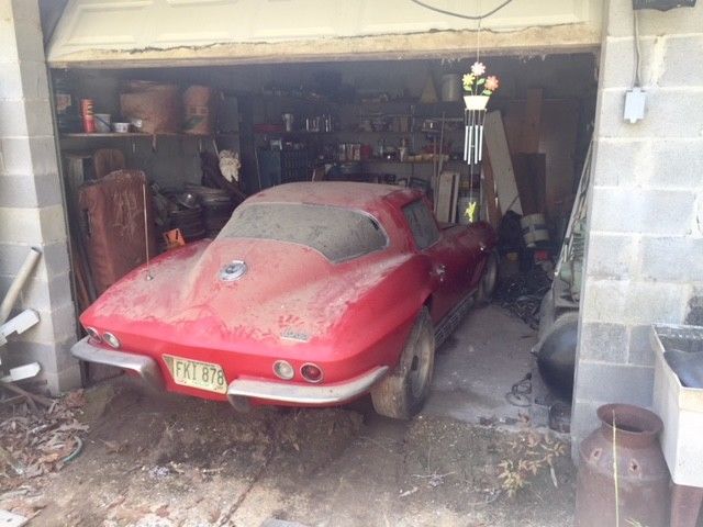 1966 Red Chevrolet Corvette Coupe