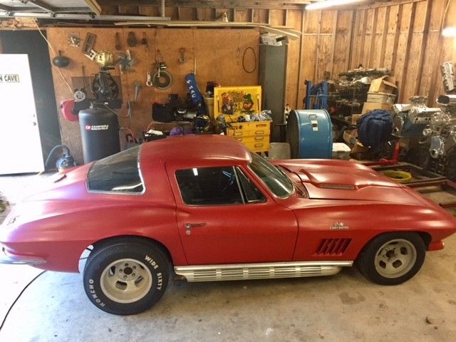1966 Red Chevrolet Corvette Coupe