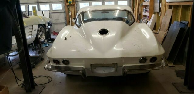 1966 Silver Chevrolet Corvette Coupe