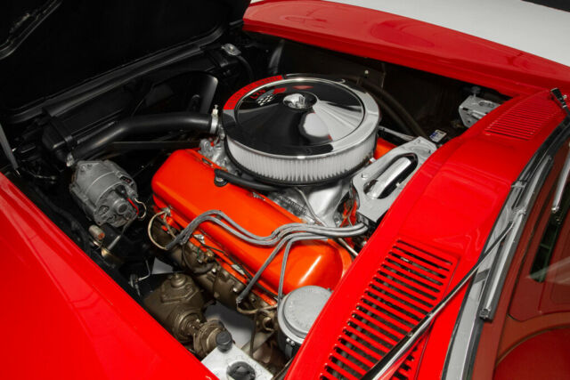 1966 Red Chevrolet Corvette Coupe
