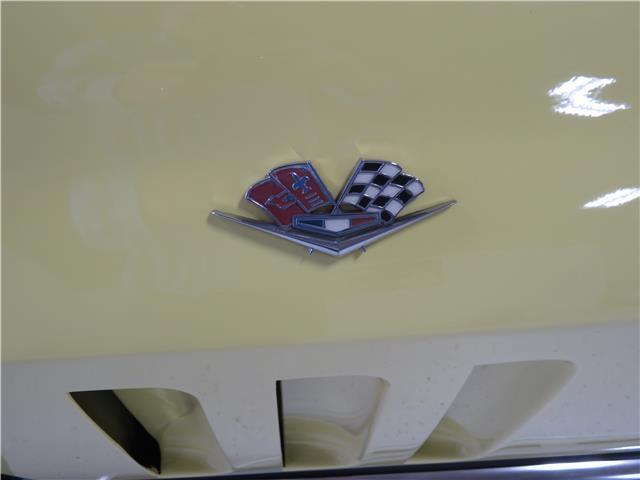 1966 Yellow Chevrolet Corvette --