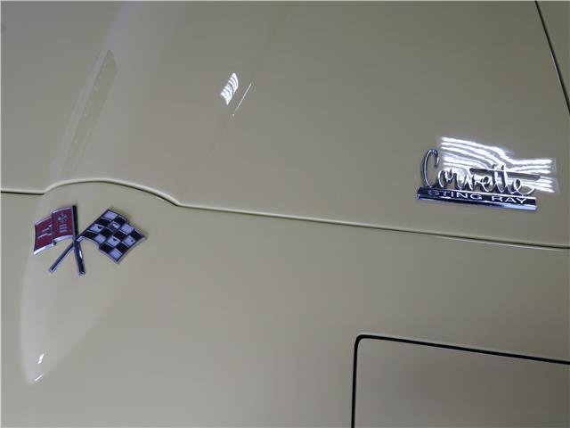 1966 Yellow Chevrolet Corvette --