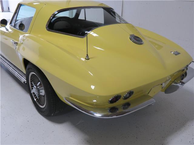 1966 Yellow Chevrolet Corvette --