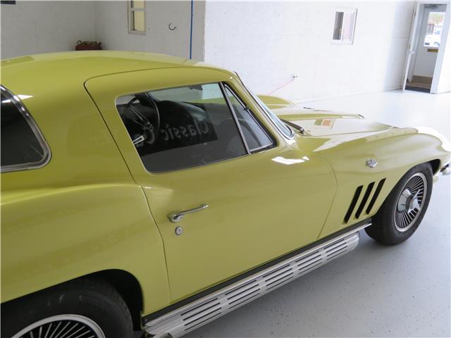 1966 Yellow Chevrolet Corvette --