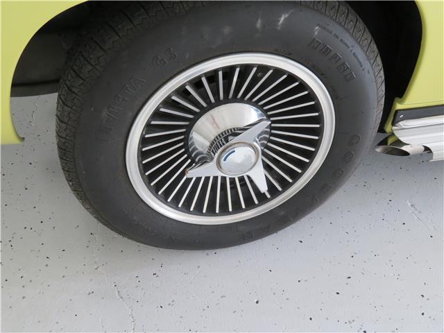 1966 Yellow Chevrolet Corvette --