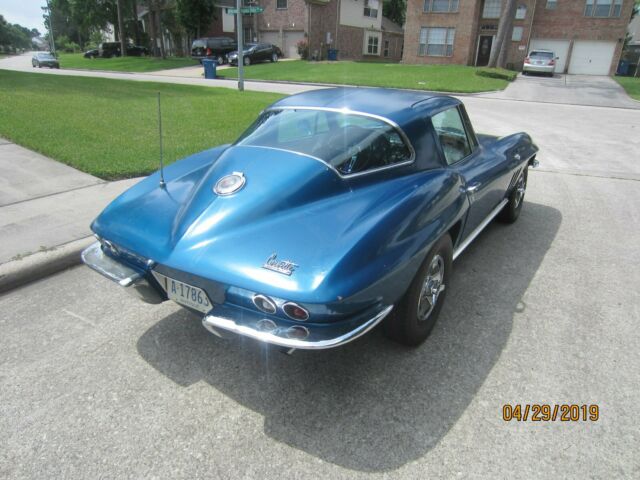 1966 Blue Chevrolet Corvette Coupe