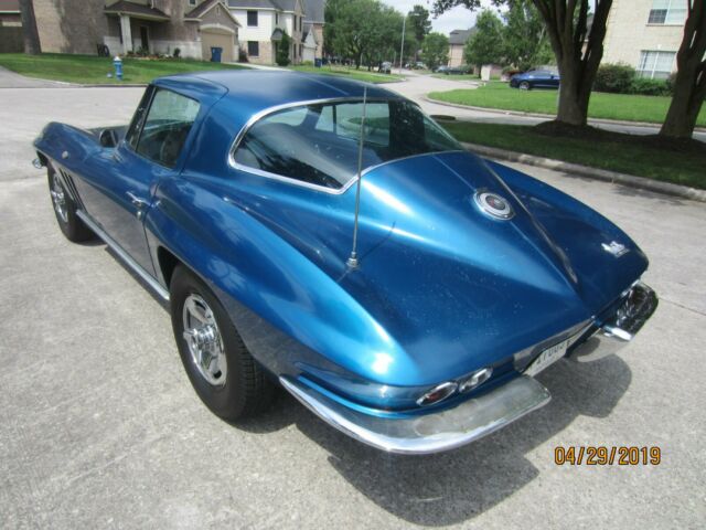 1966 Blue Chevrolet Corvette Coupe