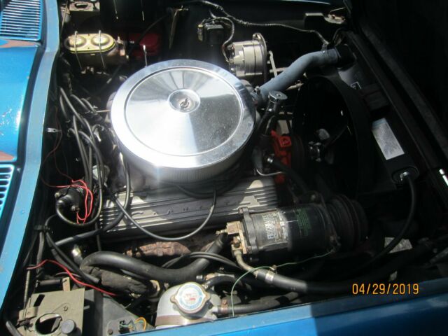 1966 Blue Chevrolet Corvette Coupe