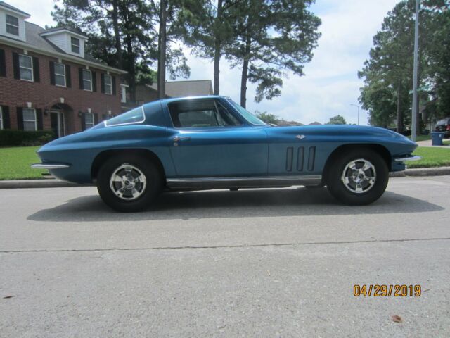 1966 Blue Chevrolet Corvette Coupe