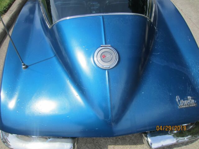 1966 Blue Chevrolet Corvette Coupe