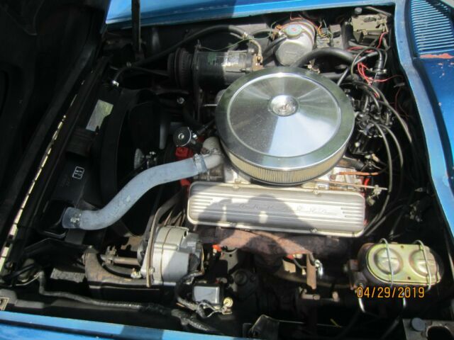 1966 Blue Chevrolet Corvette Coupe