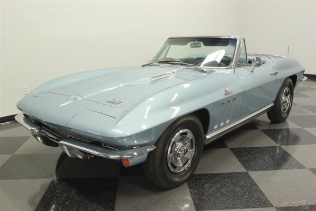 1966 Blue Chevrolet Corvette
