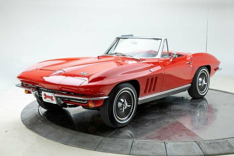 1966 Red Chevrolet Corvette --