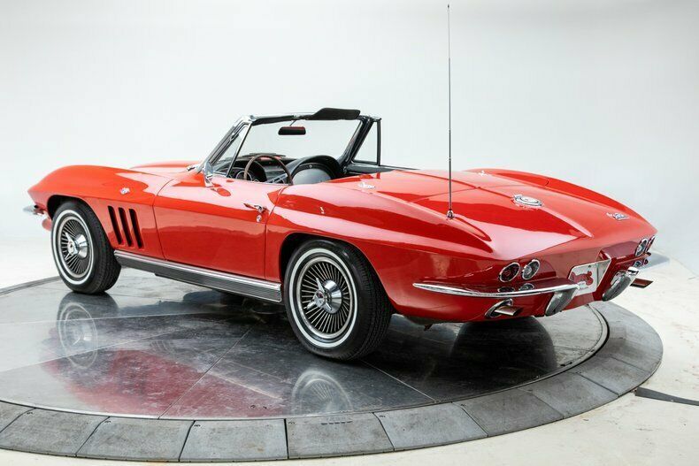 1966 Red Chevrolet Corvette --