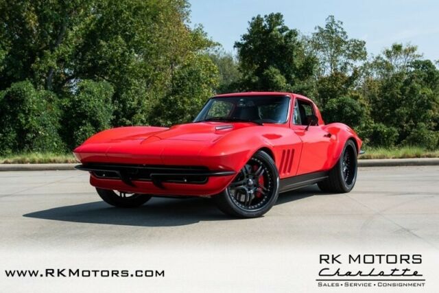 1966 Red Chevrolet Corvette Coupe