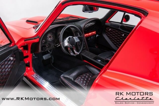 1966 Red Chevrolet Corvette Coupe