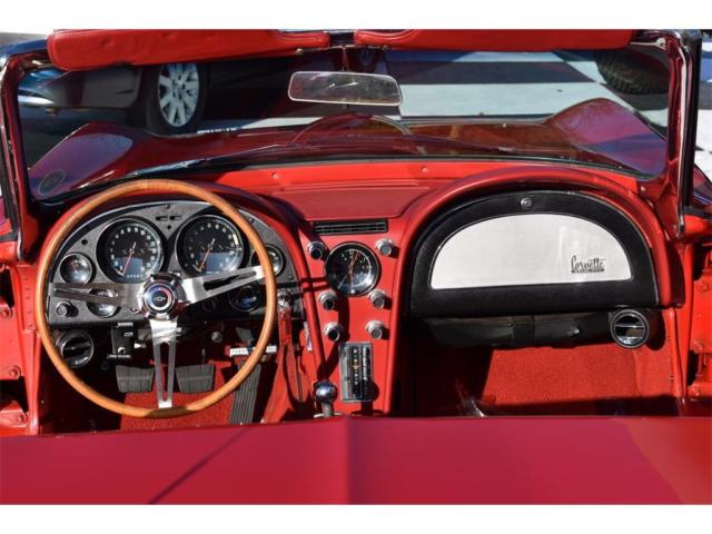 1966 Black Chevrolet Corvette Convertible