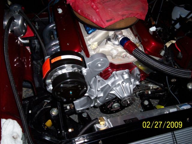 1966 Burgundy Chevrolet Corvette Convertible