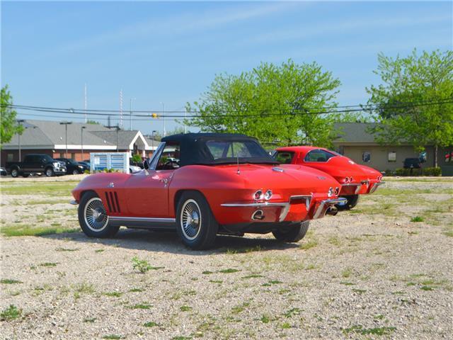 1966 Blue Chevrolet Corvette Convertible