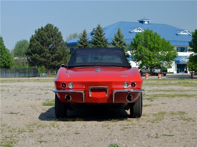 1966 Blue Chevrolet Corvette Convertible