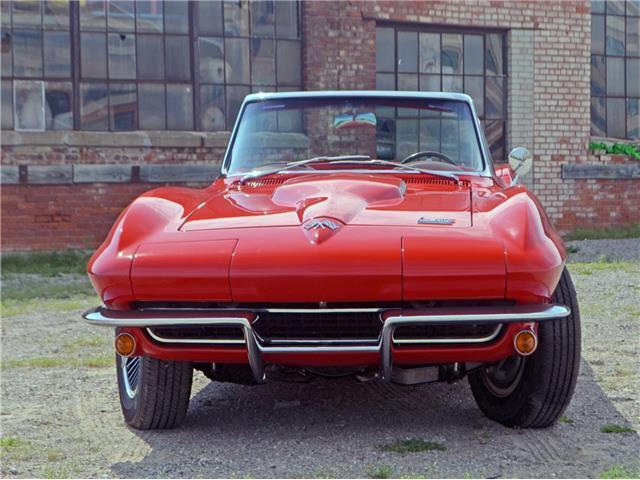 1966 Blue Chevrolet Corvette Convertible