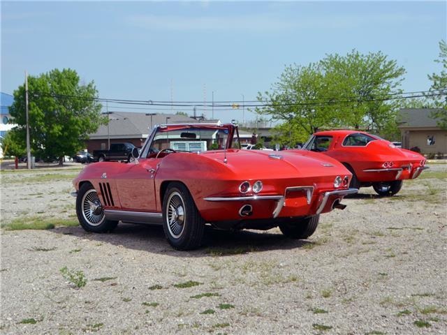 1966 Blue Chevrolet Corvette Convertible