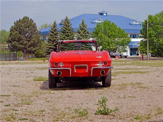 1966 Blue Chevrolet Corvette Convertible