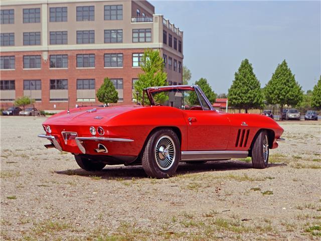1966 Blue Chevrolet Corvette Convertible