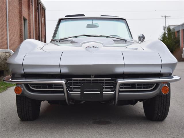 1966 Silver Chevrolet Corvette Convertible