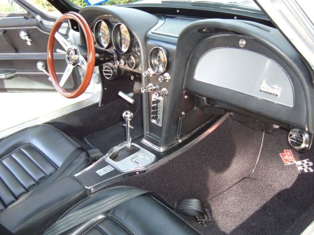 1966 Silver Chevrolet Corvette Coupe