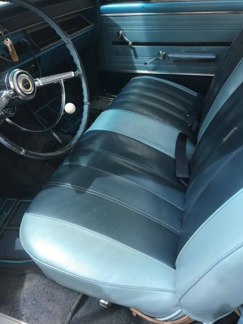 1966 Blue Chevrolet El Camino